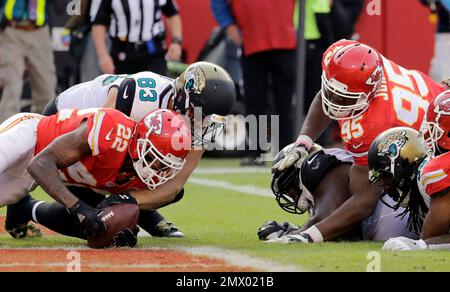 FILE - Kansas City Chiefs' Chris Lammons leaves the field before