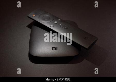 Now tv on demand internet streaming stick used for watching sky television  content Stock Photo - Alamy