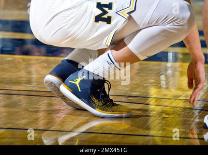 Michigan basketball best sale jordan shoes