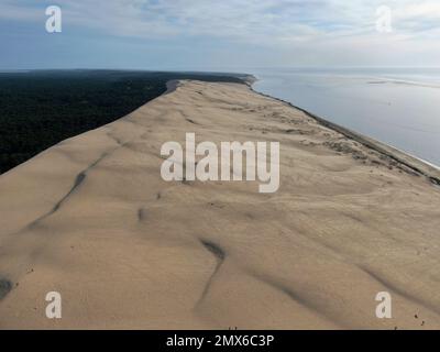 Las dunas frnacesas Stock Photo