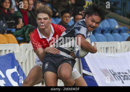 New Year's Day 2023 match - Youth Rugby Oversea Lions (black t