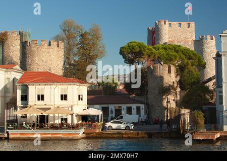 Anatolian Castle Anadolu Hisari Istanbul Historically Known Guzelce Hisar  Meaning – Stock Editorial Photo © epicimages #175931080