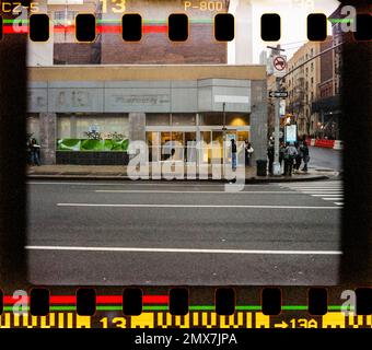 Closed Rite Aid drug store in Chelsea in New York, January 2023. (© Richard B. Levine) Stock Photo