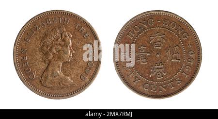 50 cents elizabeth ii hi-res stock photography and images - Alamy