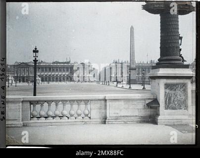 Paris (8th arr.), France Place de la Concorde , Stock Photo