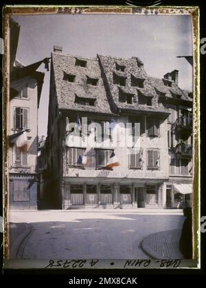 Strasbourg, France , 1920 - Alsace - Auguste Léon (July) Stock Photo