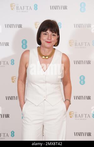 Jane Millichip arrives for the Vanity Fair EE Rising Star Party at Art'otel London Battersea Power Station in London. Picture date: Thursday February 2, 2023. Stock Photo