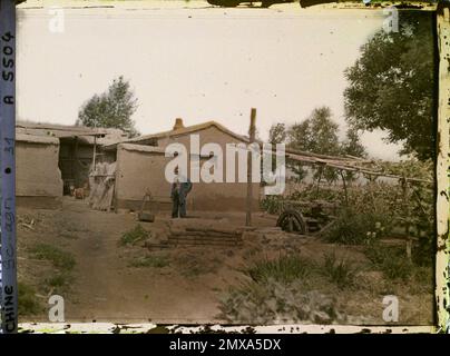 China probably in the western surroundings of Beijing , 1913 - China - Stéphane Passet Stock Photo