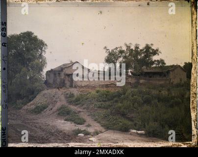 China probably in the western surroundings of Beijing , 1912 - China - Stéphane Passet Stock Photo