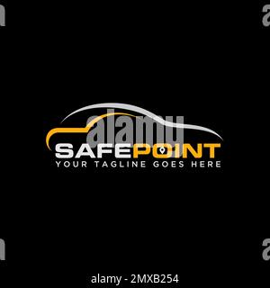 Unique and simple line art Sport car image graphic icon logo design abstract concept vector stock as a symbol related to workshop or transportation Stock Vector