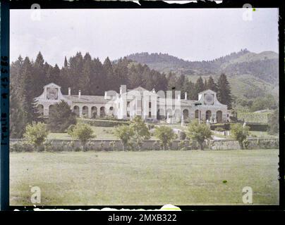 Entre Castelfranco et Asolo, Italie Villa Barbaro , 1918 - Italy - Fernand Cuville - (March -August) Stock Photo