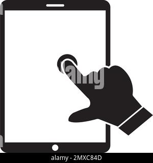 Tablet icon vector illustration design. Stock Vector