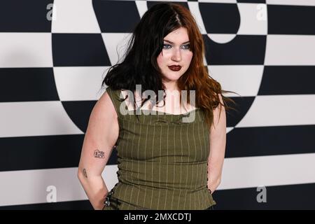 Hollywood, United States. 02nd Feb, 2023. HOLLYWOOD, LOS ANGELES, CALIFORNIA, USA - FEBRUARY 02: GAYLE arrives at the Warner Music Group Pre-Grammy Party 2023 held at the Hollywood Athletic Club on February 2, 2023 in Hollywood, Los Angeles, California, United States. (Photo by Xavier Collin/Image Press Agency) Credit: Image Press Agency/Alamy Live News Stock Photo