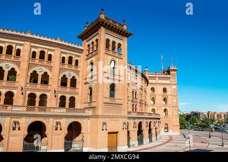 Las Ventas Bullring, arenes in Madrid, Spain, Europe Stock Photo