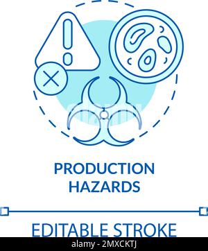 Food safety hazards concept icon Stock Vector Image & Art - Alamy