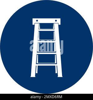 ladder icon vector design element logo template Stock Vector