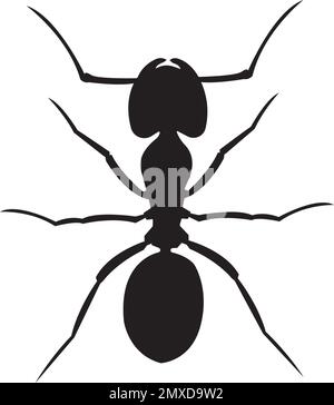 Ant icon vector illustration logo design. Stock Vector