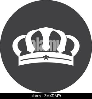 Crown Logo vector design illustration template background Stock Vector ...