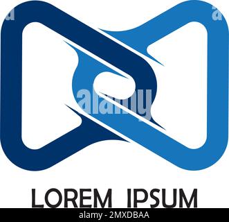 Abstract logo triangle. Vector design Stock Vector