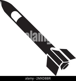 missile clip art black and white