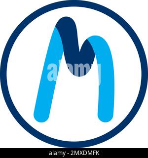 letter M . logo vector design template. Stock Vector