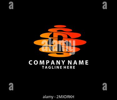 Simple Initial Letter C and O Logo. Usable for Business and Branding Logos. Stock Vector
