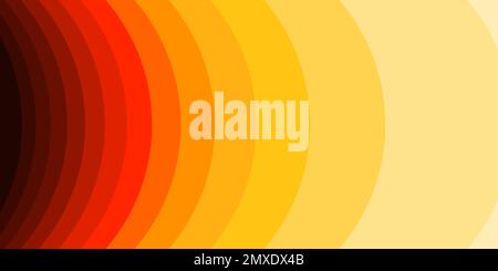 Colorful red circle abstract background. Modern red rounded design background. Stock Vector