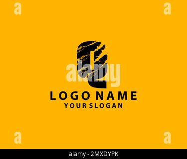 Q letter logo scratch design letter with Business card template Stock Vector
