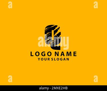 Q letter logo scratch design letter with Business card template Stock Vector