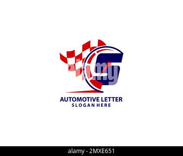 Car Automotive Logo On Letter S Speed Concept. Sport Car Template For Car Service, Car Repair With Speedometer S Letter Logo Design Stock Vector