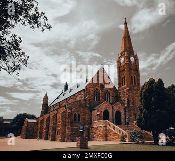 The Dutch Reformed Church in Heidelberg, Gauteng Province, South Africa Stock Photo