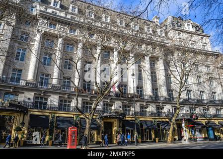 The Waldorf Hilton hotel on Aldwych,  London, England, UK Stock Photo