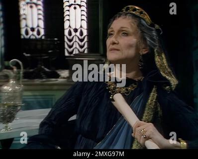 London.UK. Sian Phillips (as Livia) in a scene in (C) BBC TV series, I ...