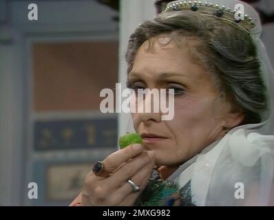 London.uk. Sian Phillips (as Livia) In A Scene In (c) Bbc Tv Series, I 