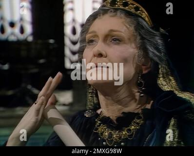 London.UK. Sian Phillips (as Livia) in a scene in (C) BBC TV series, I ...