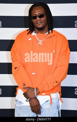 Los Angeles, USA. 02nd Feb, 2023. Pheelz at Warner Music Group's Grammy Pre-Party 2023, heald at the Hollywood Athletic Club on Feb 2, 2023 in Hollywood, California. Photo: Annie Lesser/imageSPACE Credit: Imagespace/Alamy Live News Stock Photo