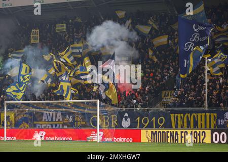 Modena, Italy. 18th Dec, 2022. Luca Tremolada (Modena) during Modena FC vs  Benevento Calcio, Italian soccer Serie B match in Modena, Italy, December  18 2022 Credit: Independent Photo Agency/Alamy Live News Stock