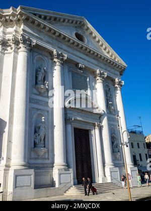 Santa Maria del Rosario, Venice Stock Photo