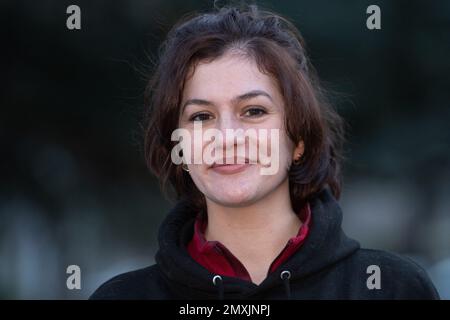 Chloe Chaudoye attending a Photocall during the 25th Luchon TV Festival (Festival TV de Luchon) in Luchon, France on February 03, 2023. Photo by Aurore Marechal/ABACAPRESS.COM Credit: Abaca Press/Alamy Live News Stock Photo