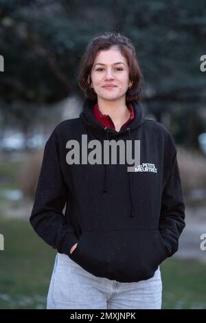 Chloe Chaudoye attending a Photocall during the 25th Luchon TV Festival (Festival TV de Luchon) in Luchon, France on February 03, 2023. Photo by Aurore Marechal/ABACAPRESS.COM Credit: Abaca Press/Alamy Live News Stock Photo