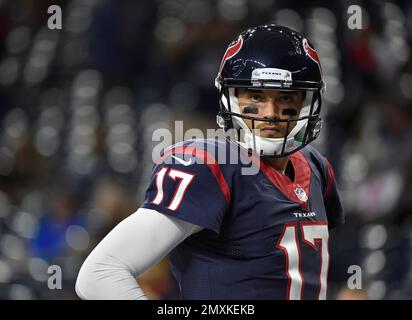 INDIANAPOLIS, IN - OCTOBER 17: Indianapolis Colts Quarterback Sam Ehlinger  (4) warms up prior to an NFL game between the Houston Texans and the  Indianapolis Colts on October 17, 2021 at Lucas