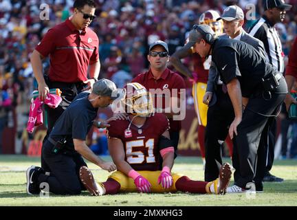 Redskins' Will Compton trains with legendary linebacker London