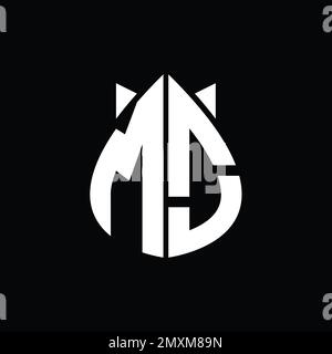 OM Logo monogram drops crown abstract shape vector images design ...