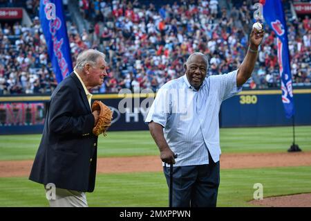 Atlanta Braves Retired Numbers Editorial Stock Image - Image of