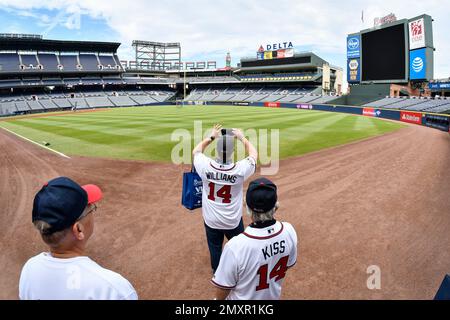 Oct 2, 2016: Atlanta Braves Starting pitcher Julio Teheran (49) during the  MLB game between the Atlanta Braves and the Detroit Tigers at Turner Field  in Atlanta, GA. This is the final