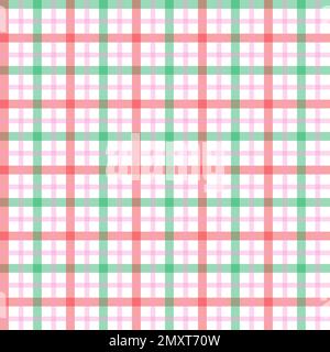 Seamless vector decorative pattern. Textile design in a cage. EPS Stock Vector