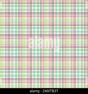 Seamless vector decorative pattern. Textile design in a cage. EPS Stock Vector
