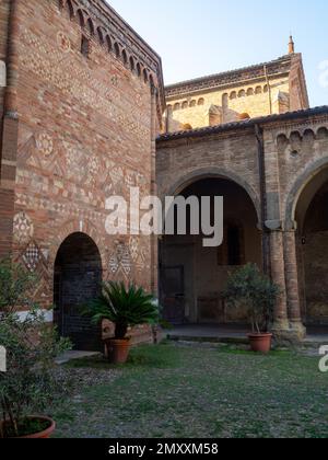 Church of the Holy Sepulchre and the cloister, Bologna Stock Photo