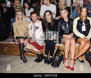 Emma Roberts attends the Louis Vuitton show as part of the Paris Fashion  Week Womenswear Fall/Winter 2019/2020 on March 05, 2019 in Paris, France.  Photo by Laurent Zabulon/ABACAPRESS.COM Stock Photo - Alamy