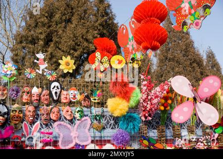 Beijing ditan temple fair during the Spring Festival in 2008 Stock Photo